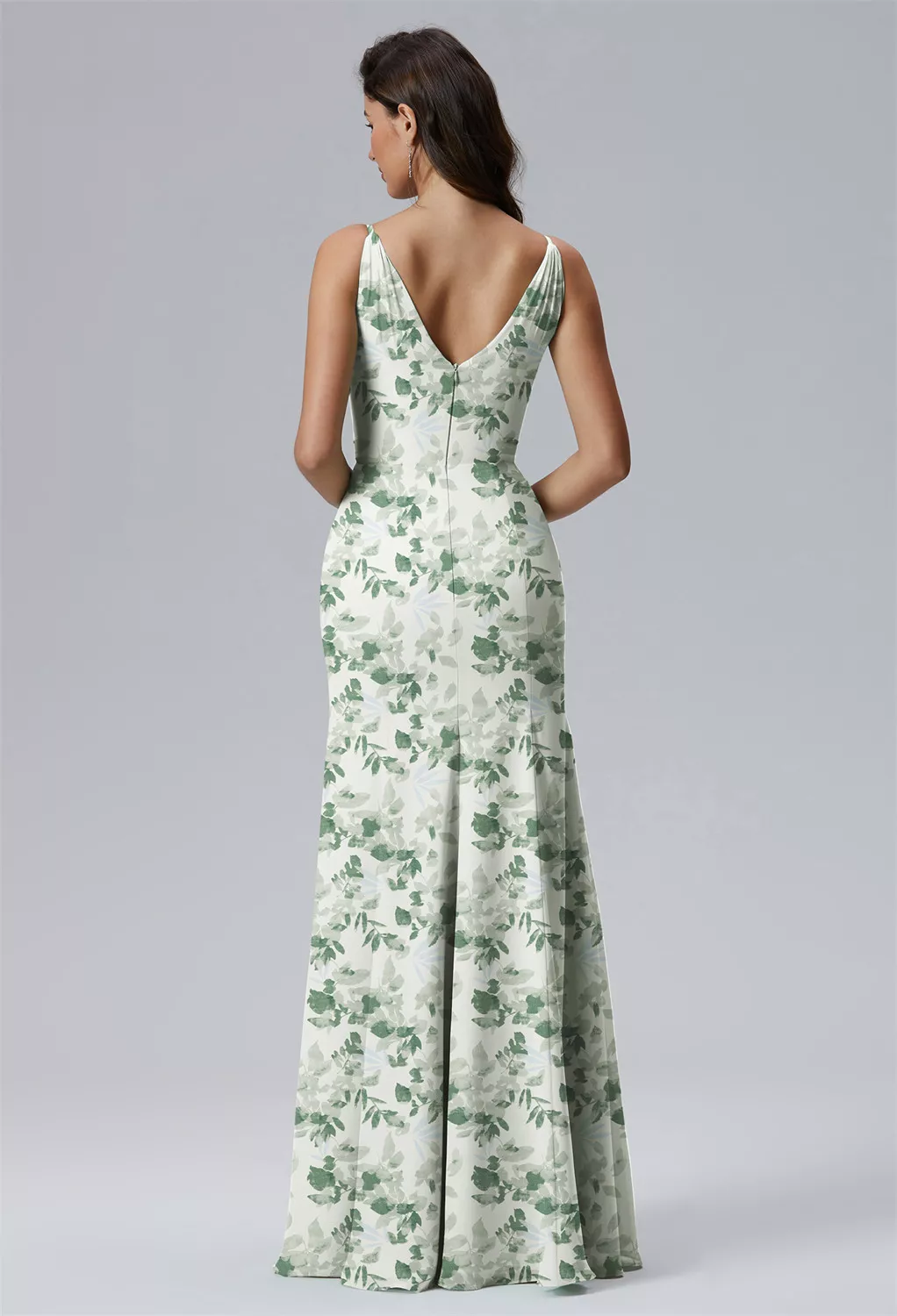 AW Adelyn Tonalità verde tè  Abiti da Sposa Primaverili per Invitata