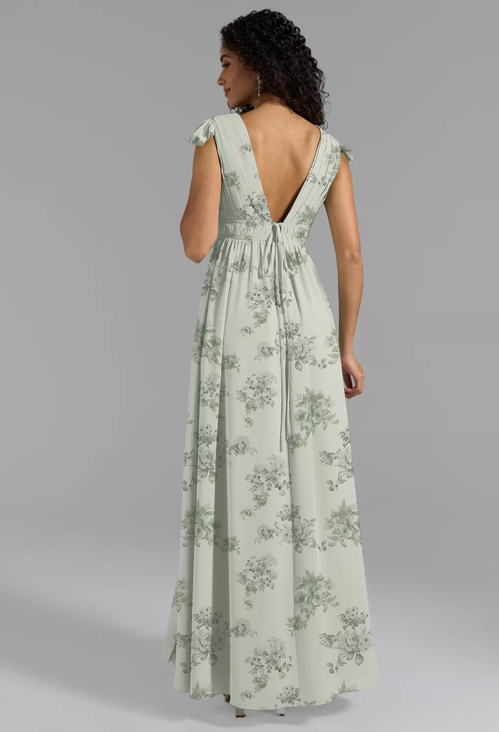 AW Isabella Pistacchio verde penoy  Abiti da Sposa Primaverili per Invitata