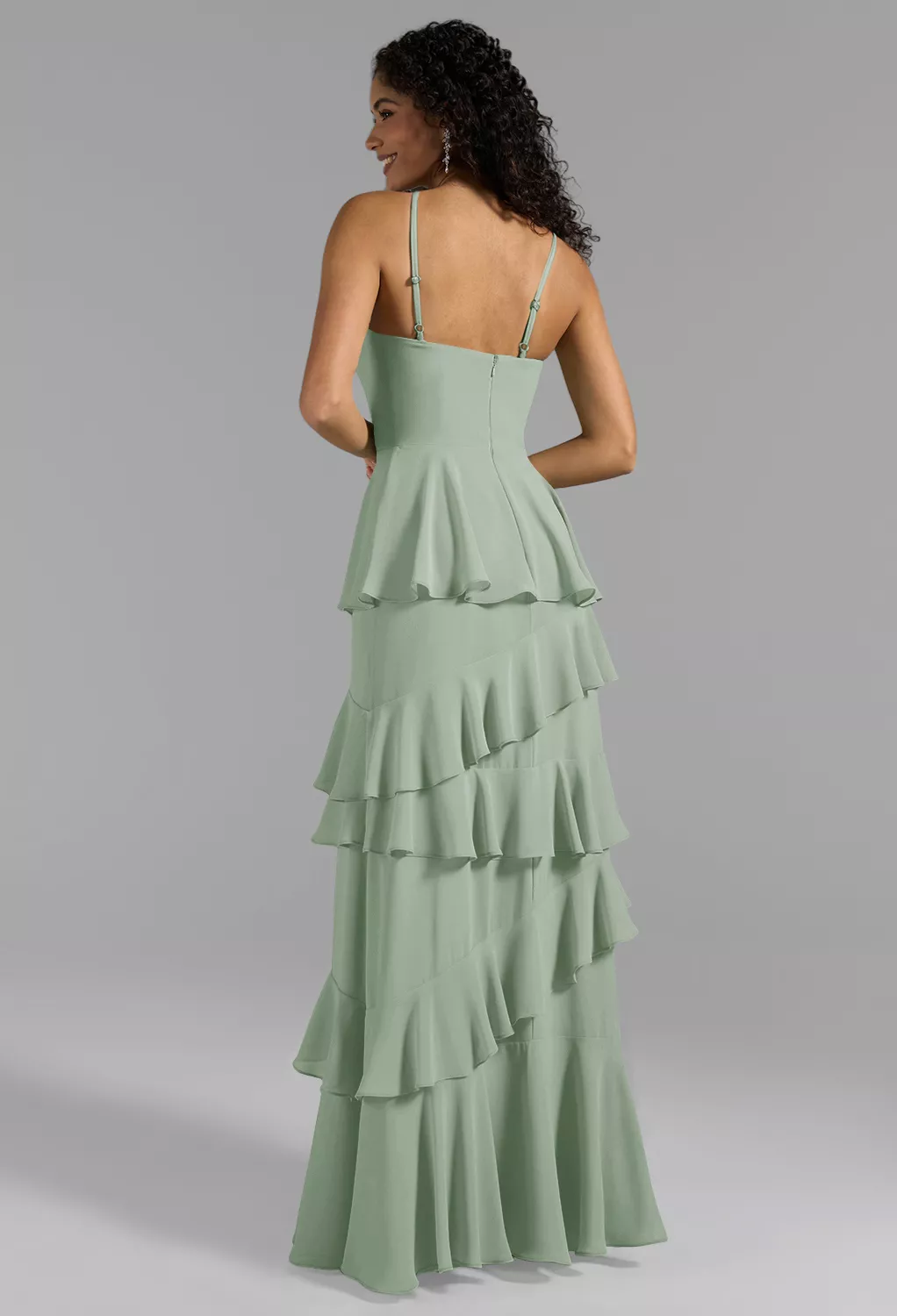 AW Levi Verde salvia  Abiti da Invitata al Matrimonio