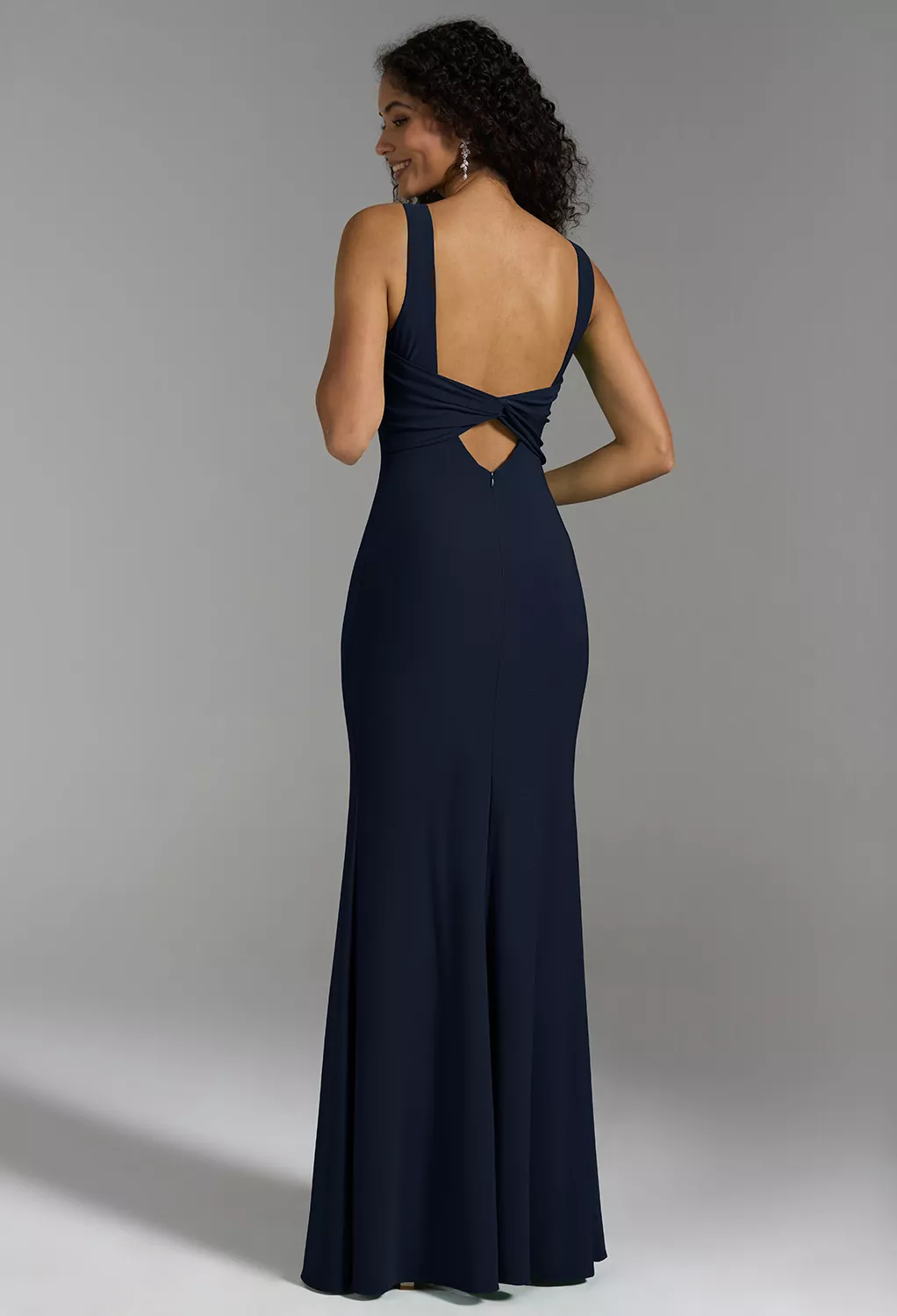 AW Alessia Blu scuro  Abiti da Sposa Primaverili per Invitata