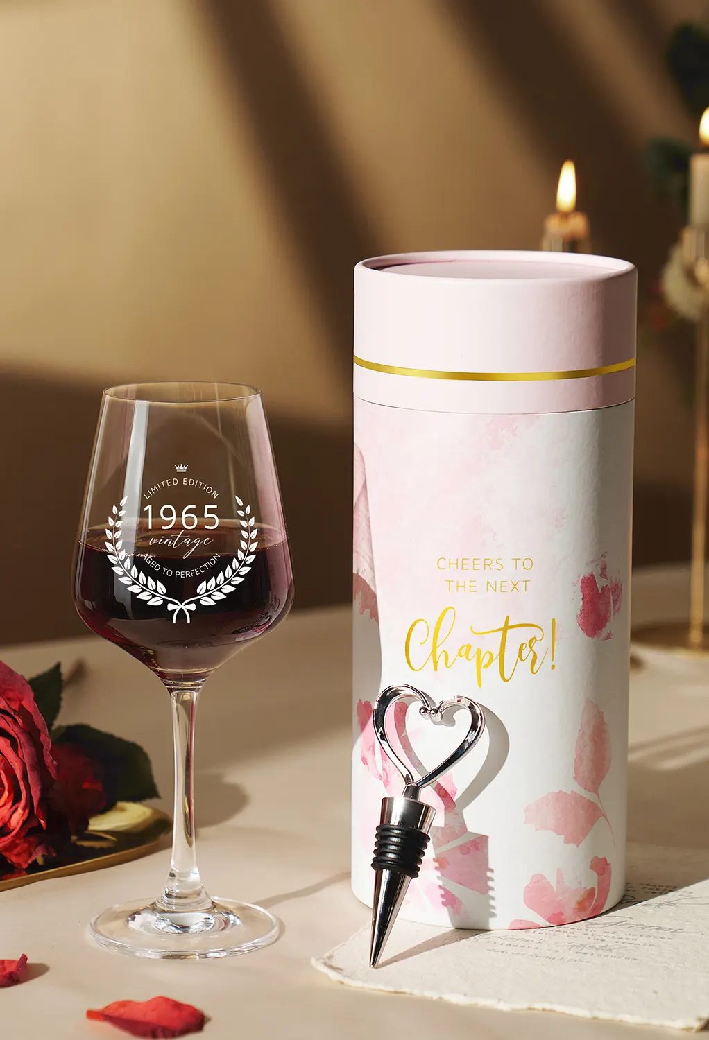 Red Wine Glass In G… - image