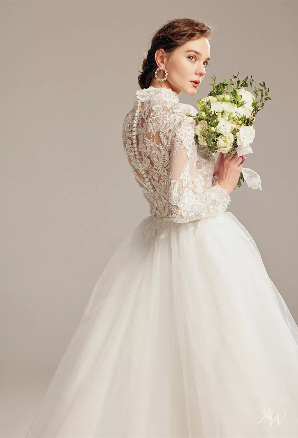 a line halter wedding dress ZAPAKA Women Light Blue Corset Prom Dress with Appliques A-Line Sleeveless  Party Dress main image 0