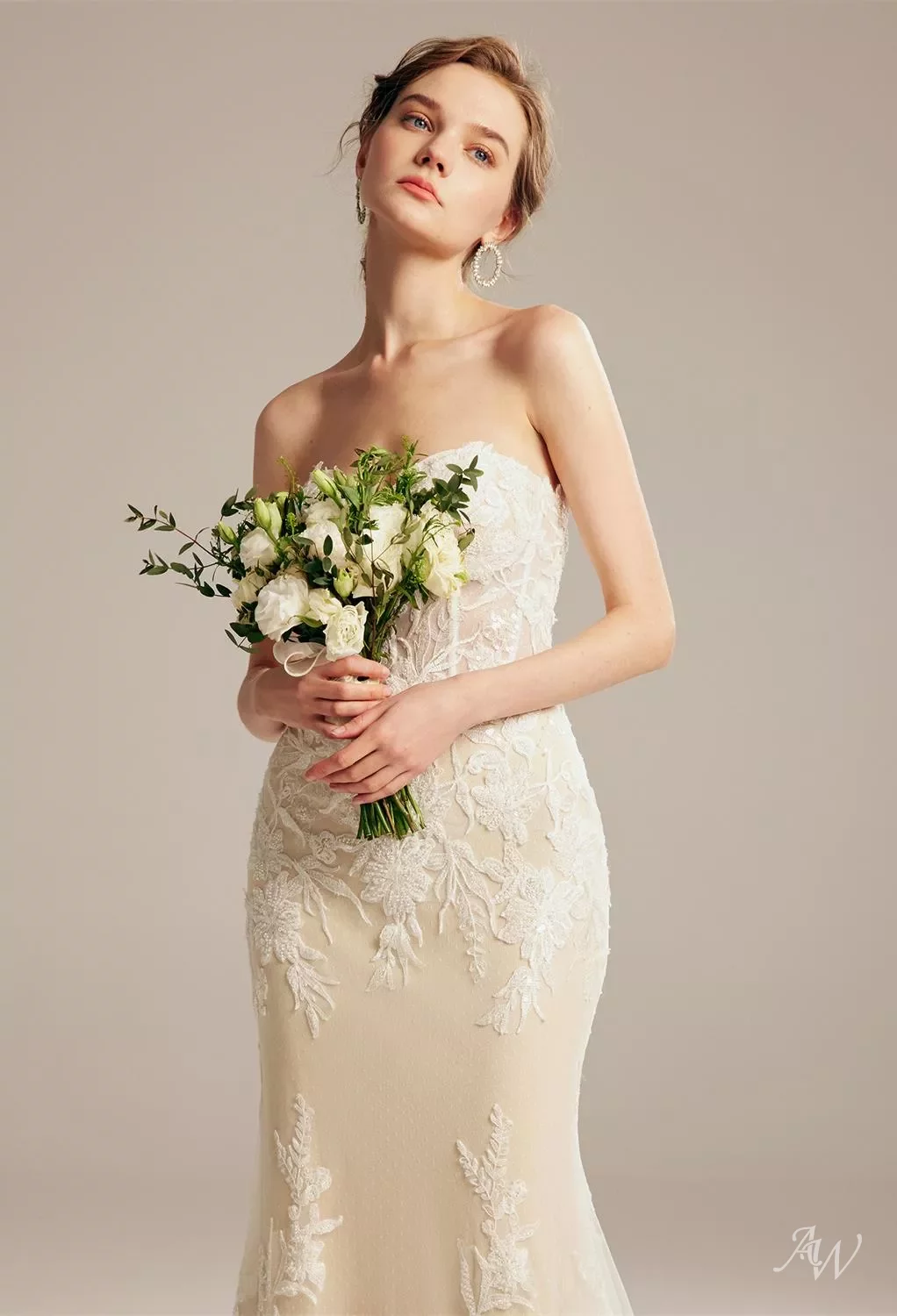 AW Monica Wedding Dress, Tulle Floor Length Sweetheart Neckline Wedding  Dresses | AW.Bridal