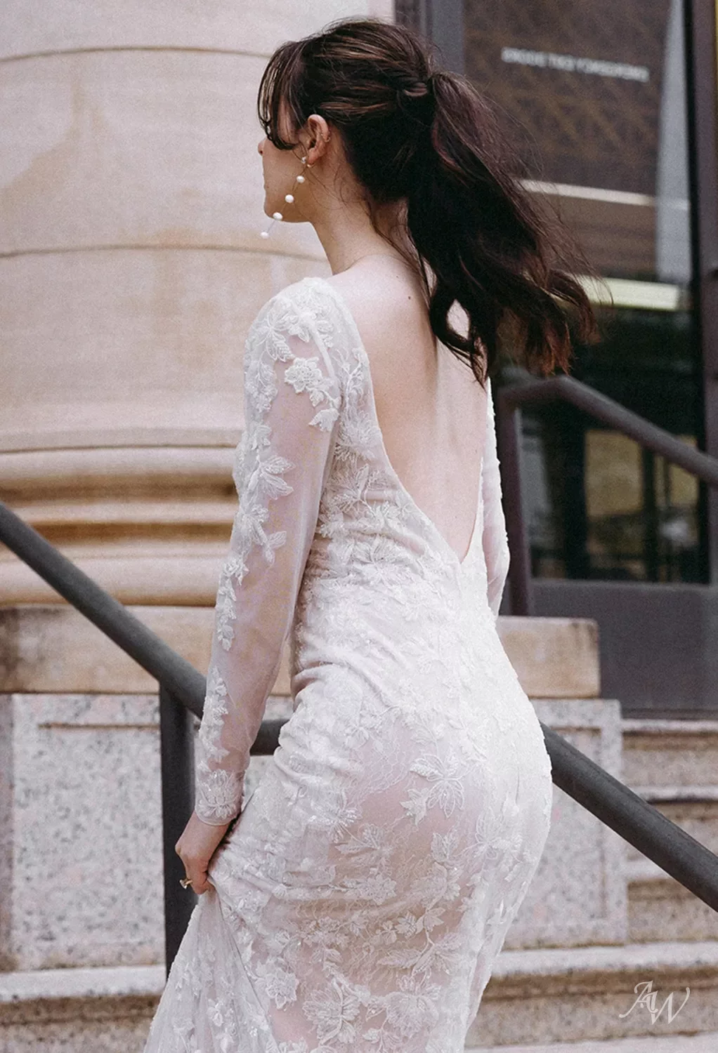 sleeveless lace mermaid wedding dress Lace Waist Sheer and High Slit Sweetheart Mermaid Wedding Dress