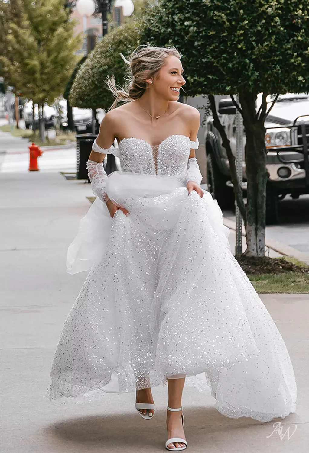 navy blue dress for baby girl Sweetheart Strapless A-Line Lace Beach Wedding Dress Ivory / US 14 main image 1