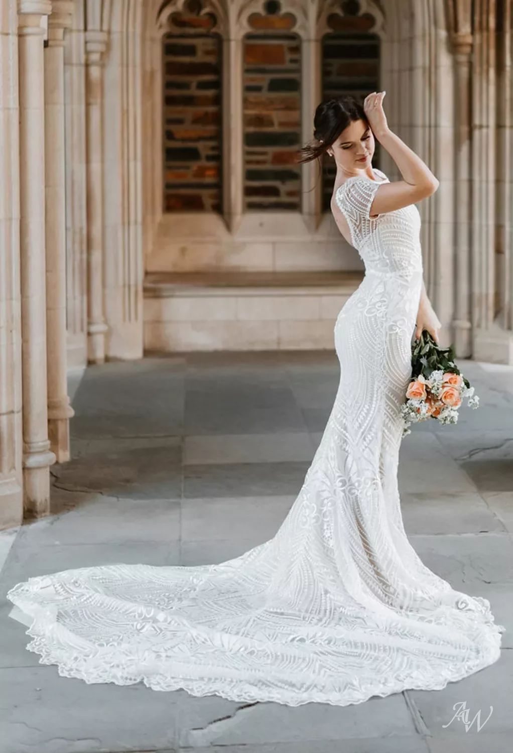 AW Lottie Wedding Dress, Tulle Bateau Neckline Wedding Dresses | AW.Bridal AW Lottie Wedding Dress, Tulle Bateau Neckline Wedding Dresses | AW.Bridal