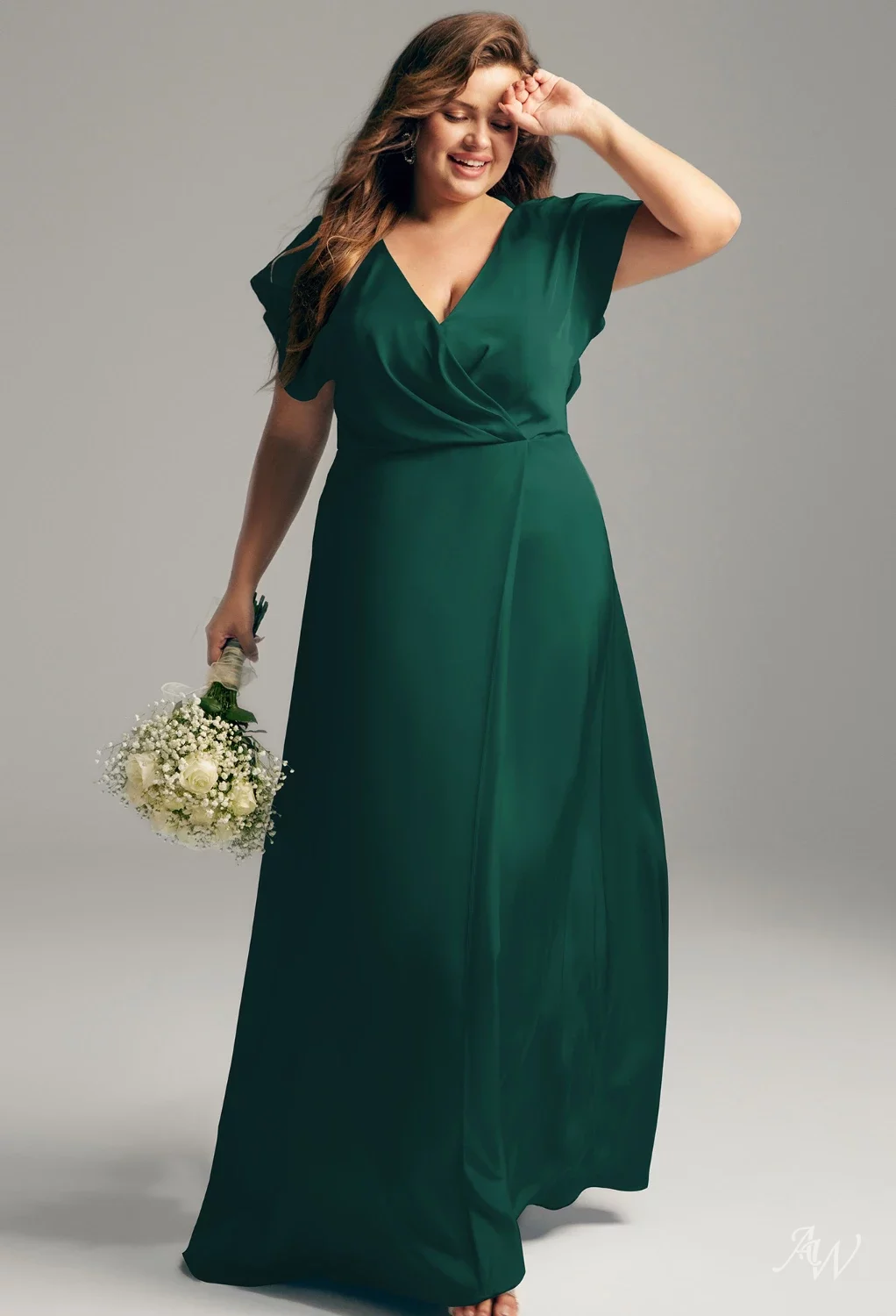 size 22 bridesmaid dress AW Rana Dress, Taupe Satin Charmeuse Floor Length V-Neck Dresses Ideal for bridesmaids Color:White Flowers Women's Size Chart Birthday outfit dress inspo