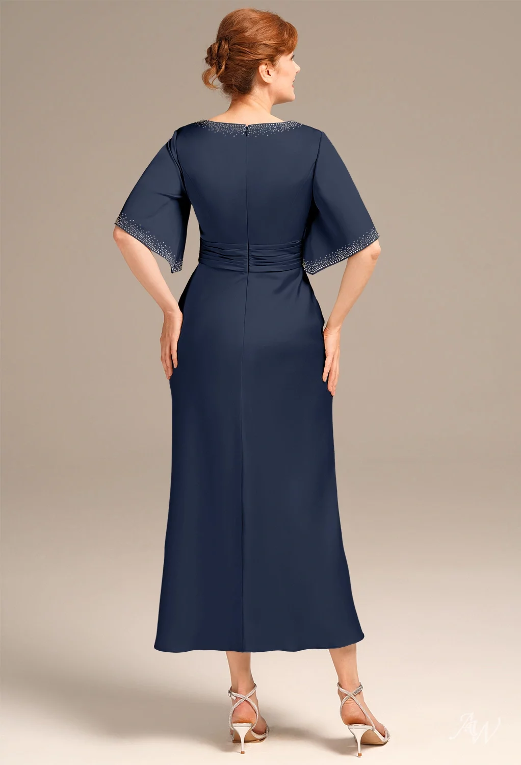 AW Oleander Dusty Blue Mother of the Bride Dresses | AW.Bridal AW Oleander Dusty Blue Mother of the Bride Dresses | AW.Bridal