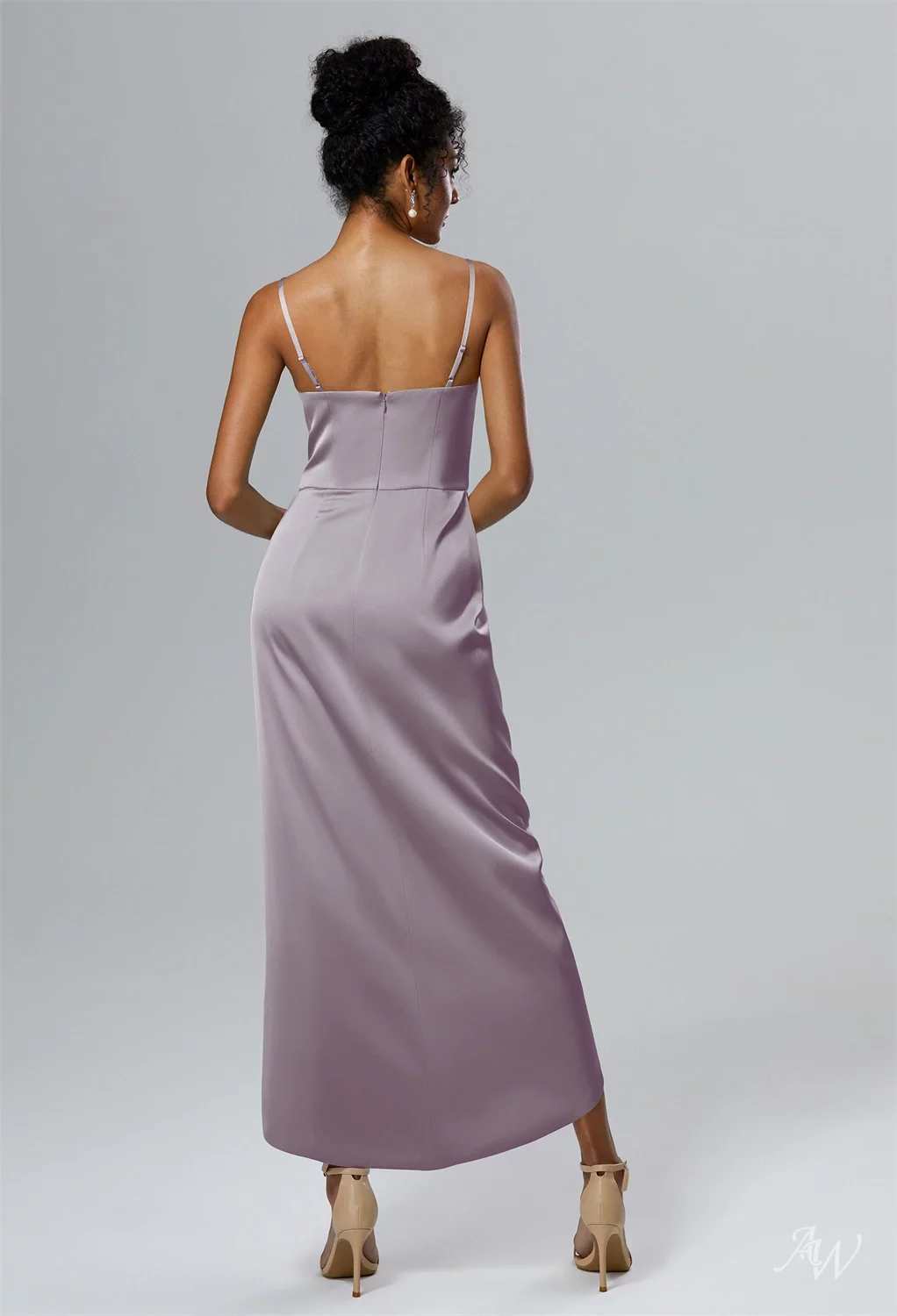 open lace back dress Lenora  Ypsilon Dresses