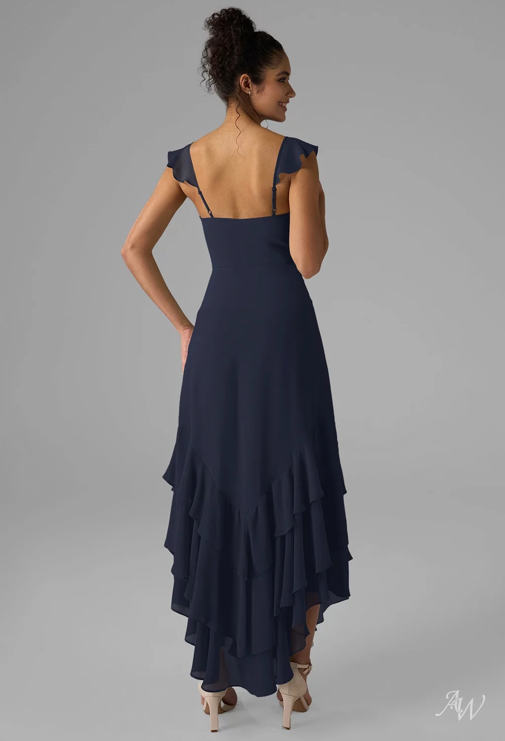 sachin and babi light blue dress Casual Halter Neck A-Line Dress Sleeveless Belted Swing Pleated Cockta main image 0