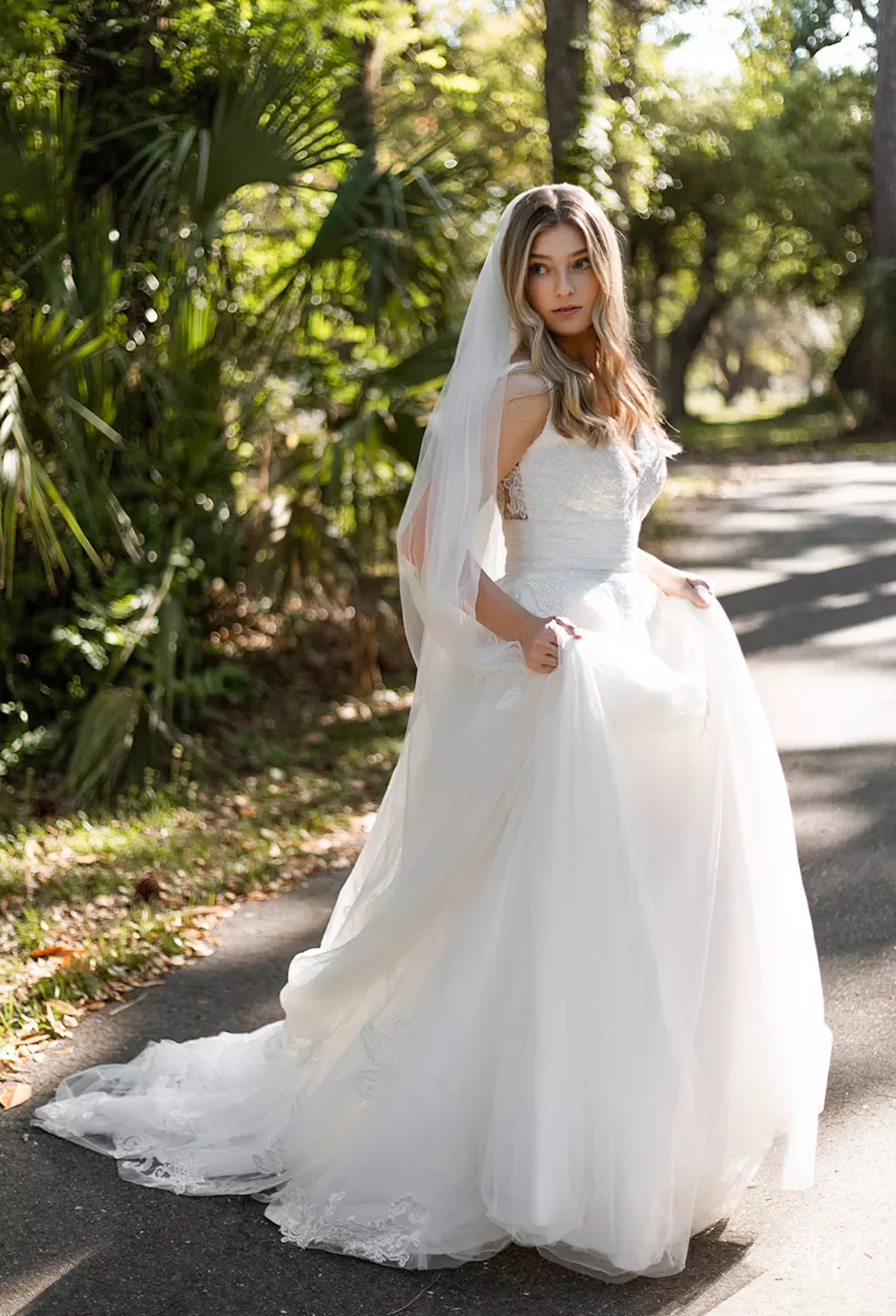 louise green dress Vineyard Wedding Dress – Bridal and Formal main image 0