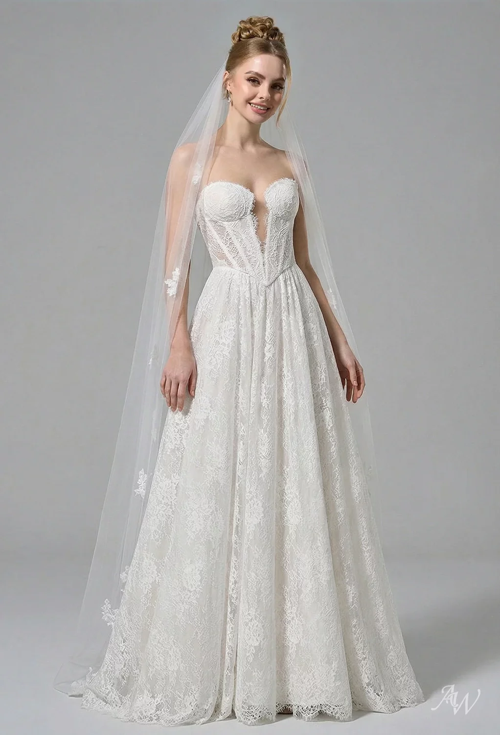 princess polly baby blue dress 1, 2, 3, 4, 5, or 6? Which wintery wedding dress do you love the most?,  Something sparkly? A full ball gown? Long sleeve lace with a mock neck?,  Comment your favorite below 👇 , main image 1