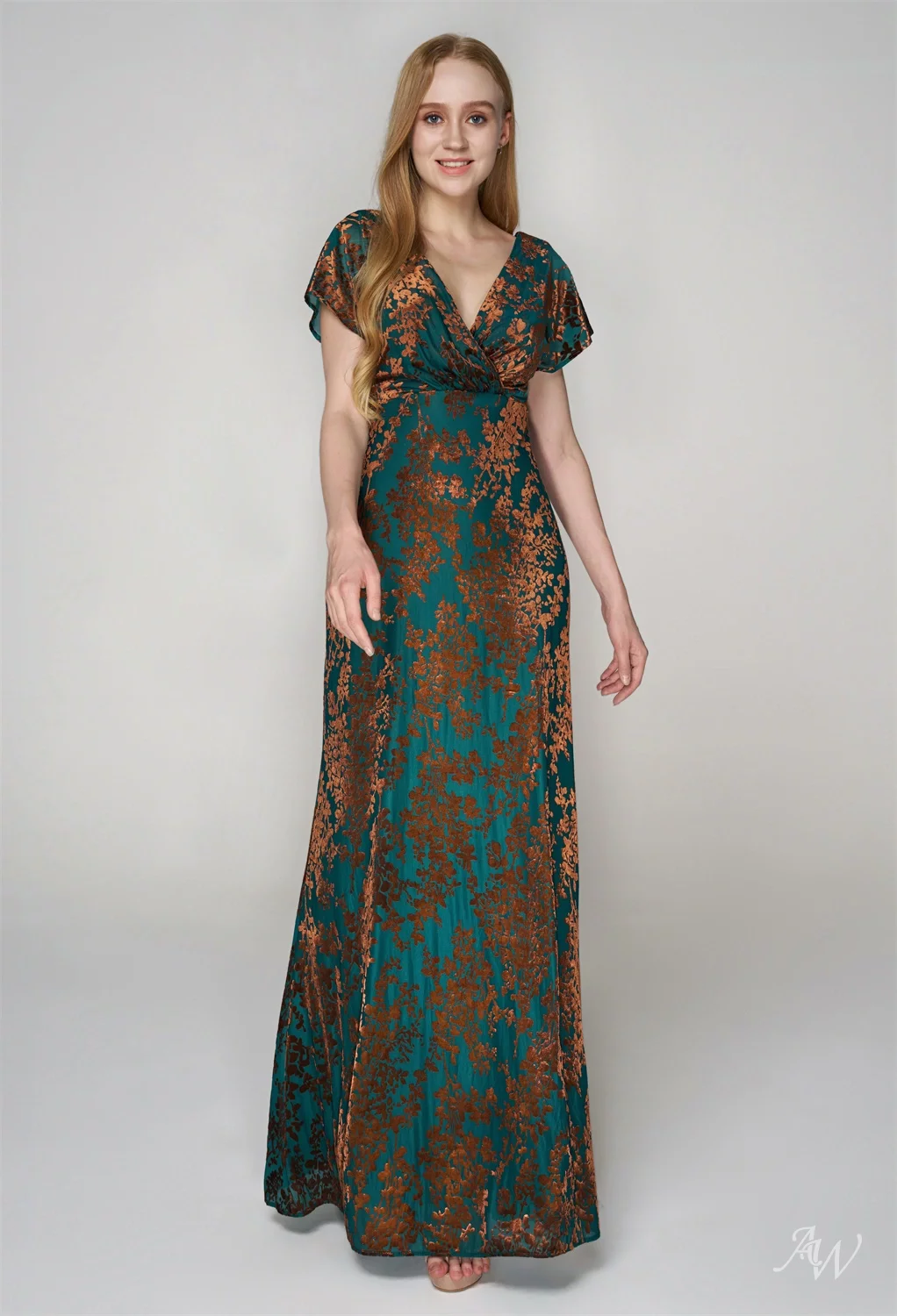 AW Meara Amber Forest Bridesmaid Dresses image1