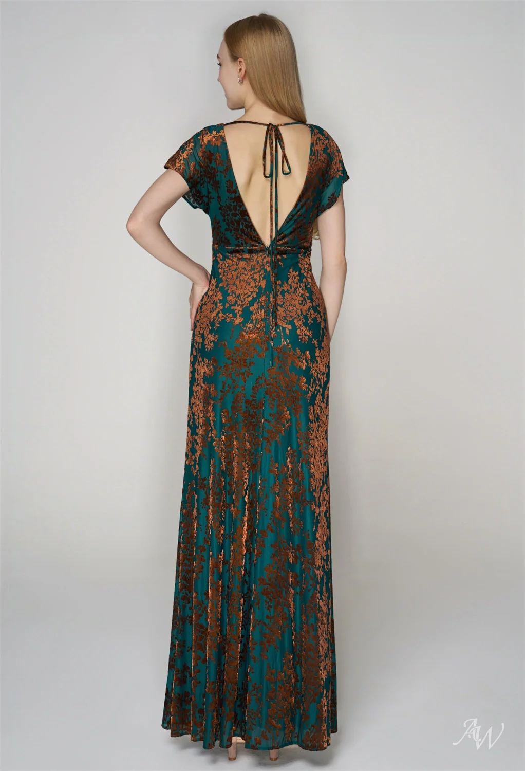 AW Meara Amber Forest Bridesmaid Dresses image2