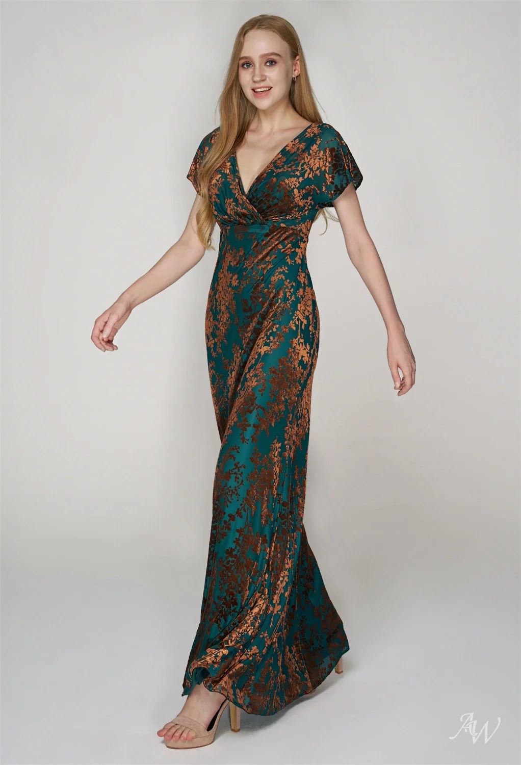 AW Meara Amber Forest Bridesmaid Dresses image5