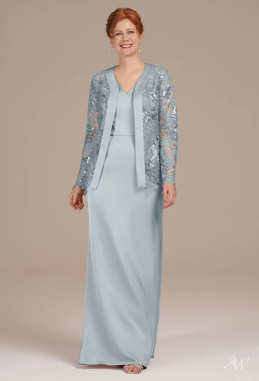 sachin and babi light blue dress Best Mother of the Bride Dresses for 2026 (Chic, Not Frumpy)