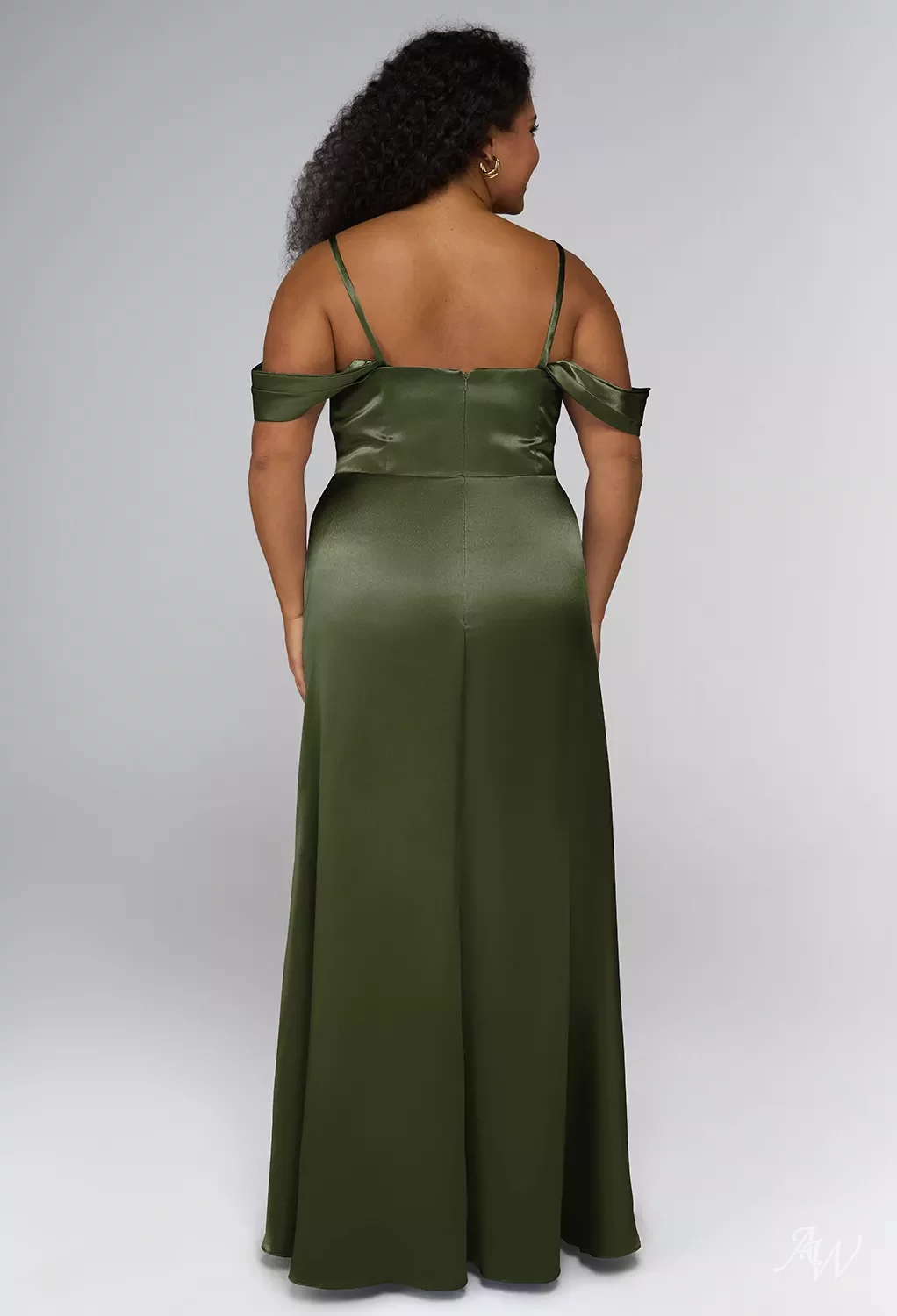 green dress curvy Plus Size Green Tropical Print Dress | Tie Front, Vacation main image 0