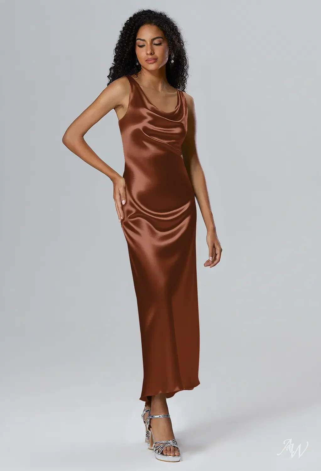 slip dress bridesmaid YCNYCHCHY Sexy Satin Slip Dress vestidos de mujer Summer Backless Bodycon Split Evening Party Dresses Long Bridesmaid Dress