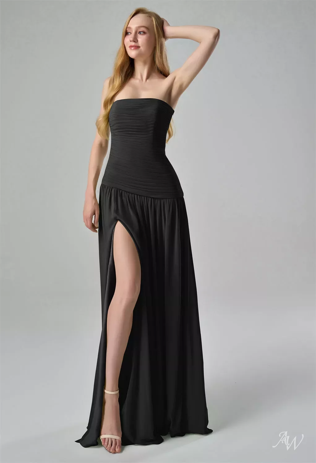 め*K様 andmary Sophia frill set dress blac ANDMARY】Sophia frill set dress