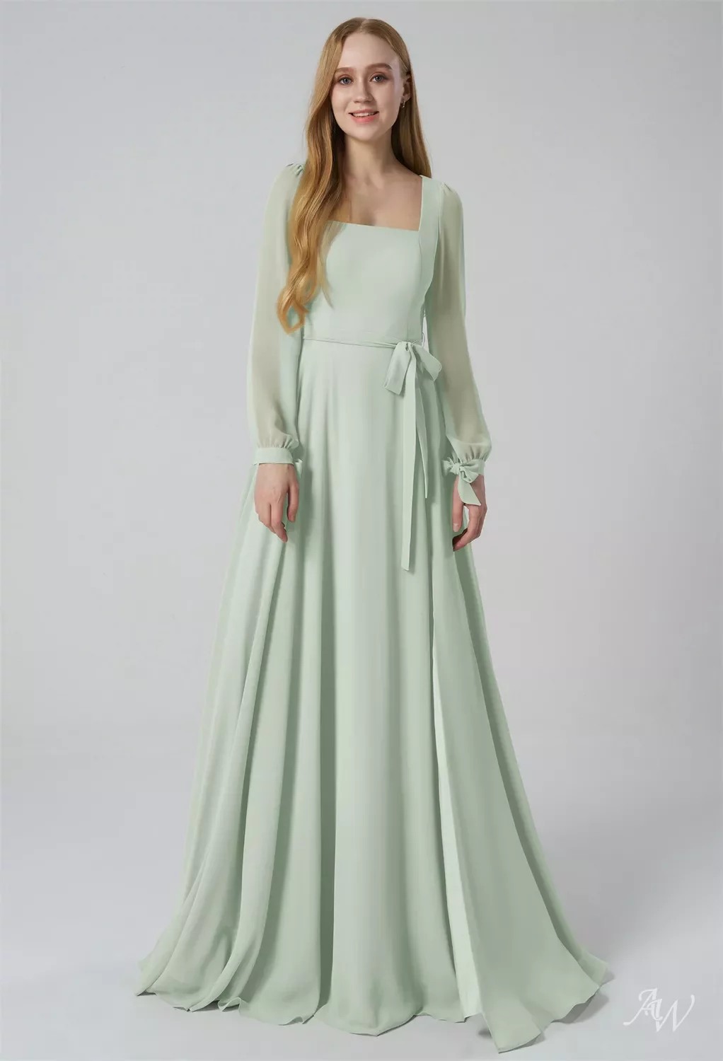 slim fit dress slacks Light Green Off the Shoulder Tulle Prom Dresses Long Sparkly Formal Go –  Viniodress main image 1