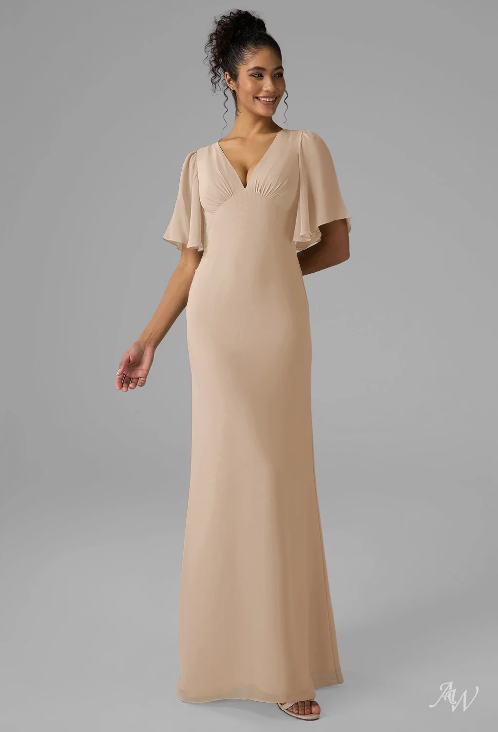 dress the population bridal lyra floral gown Lyra