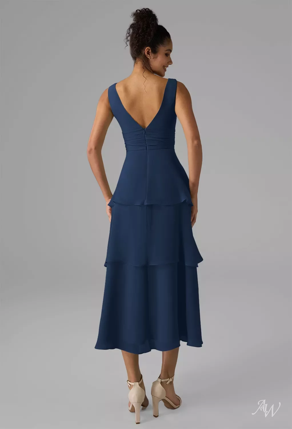 green emerald velvet dress Alyssa Dress - Black main image 1