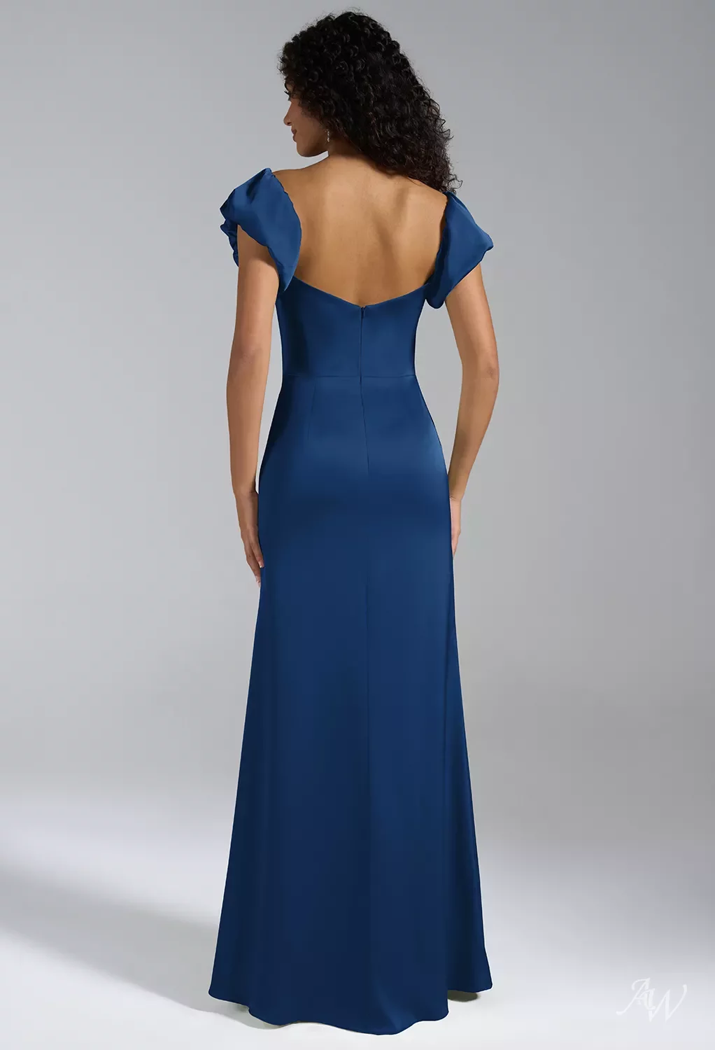 AW.Bridal Mermaid Straight Neckline Floor Length Off the Shoulder Satin Split Long Bridesmaid Dresses Dress Tango Red Size 16 AW.Bridal Mermaid Straight Neckline Floor Length Off the Shoulder Satin Split Long Bridesmaid Dresses Dress Tango Red Size 16