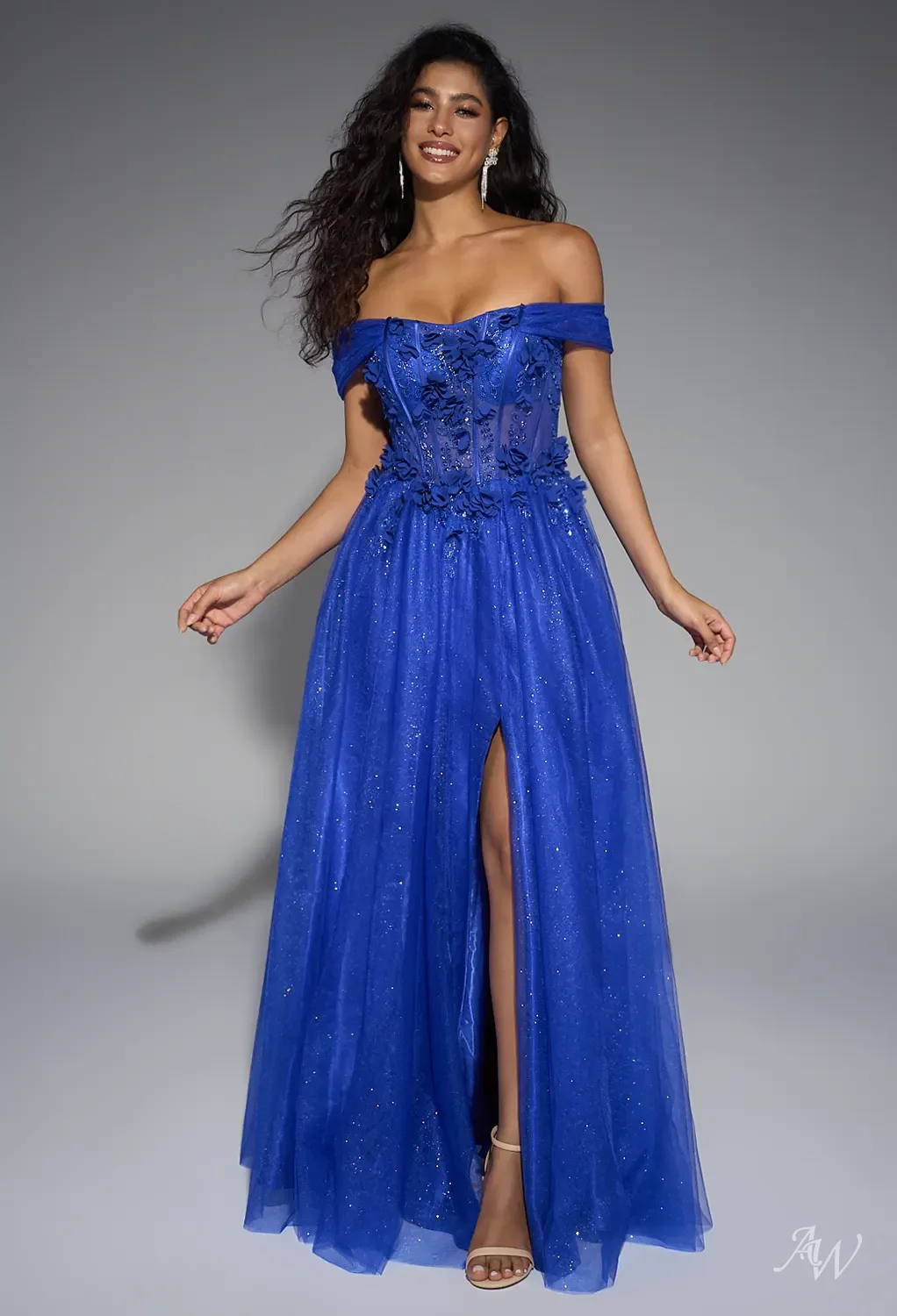 AW Oakley Royal Blue Dresses | AW.Bridal