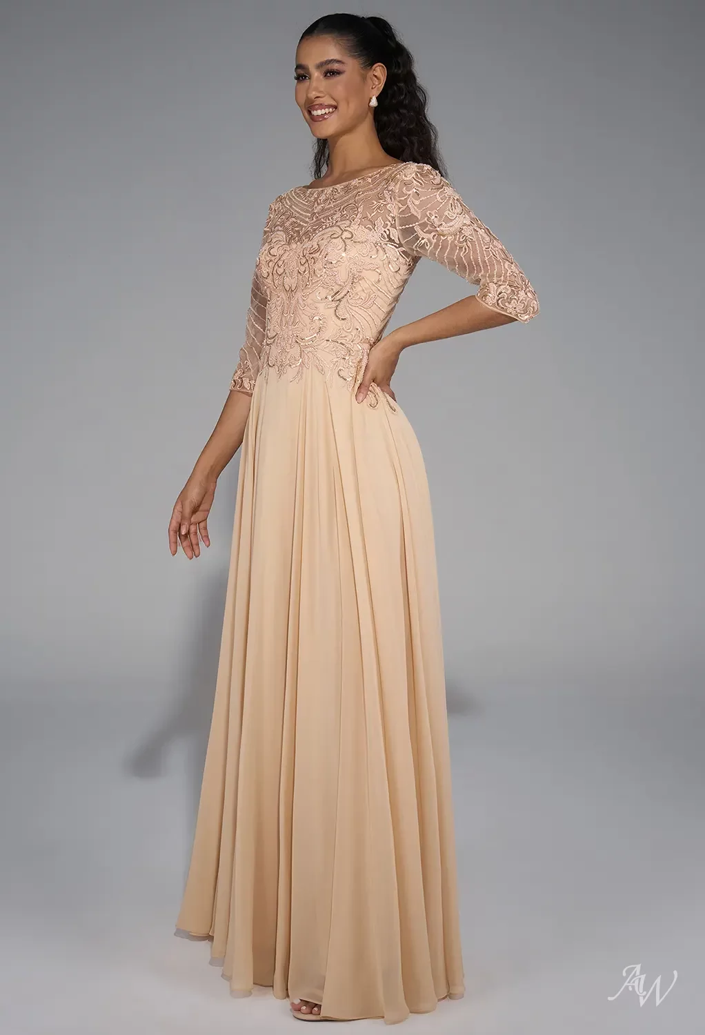 bridesmaid dresses modest Lavender Bridesmaid Dresses Modest A Line Off The Shoulder V-Neck Stretch Satin Bridesmaid Dress With Slit