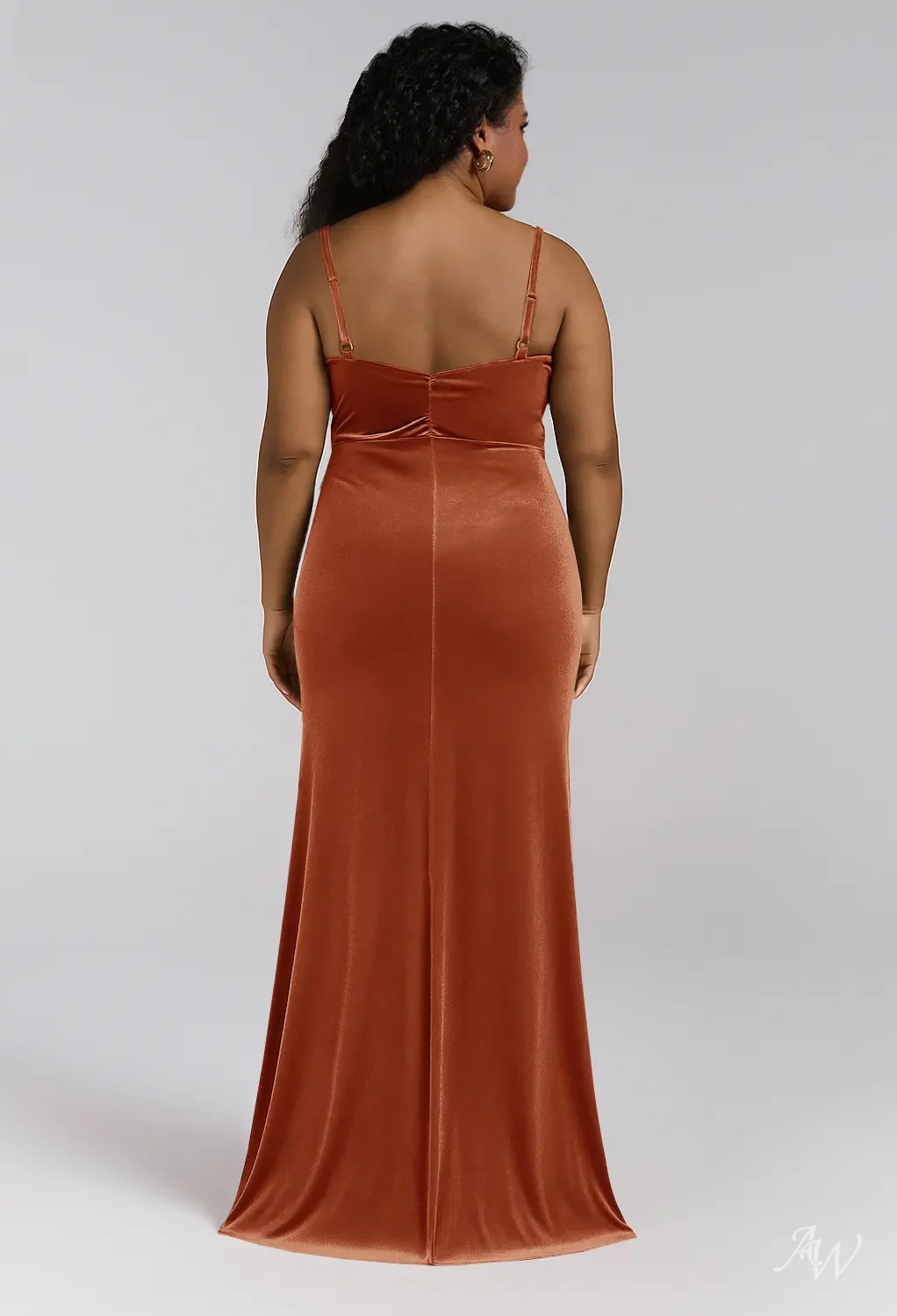 AW Karen Burnt Orange Bridesmaid Dresses | AW.Bridal AW Karen Burnt Orange Bridesmaid Dresses | AW.Bridal
