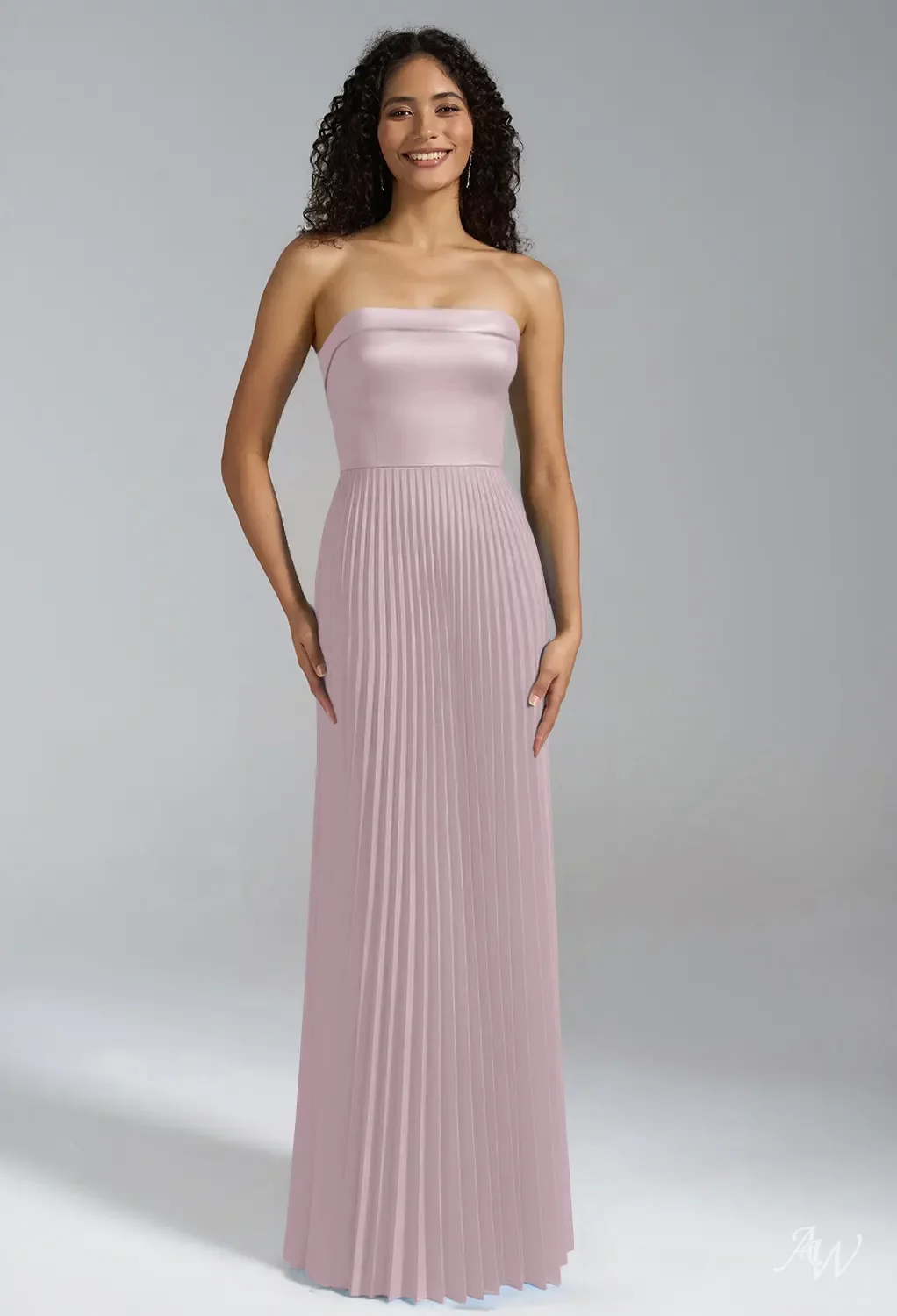 straight bridesmaid dresses One Shoulder Stretch Matte Satin Sheath Long Bridesmaid Dresses Sky Blue / 18 main image 1