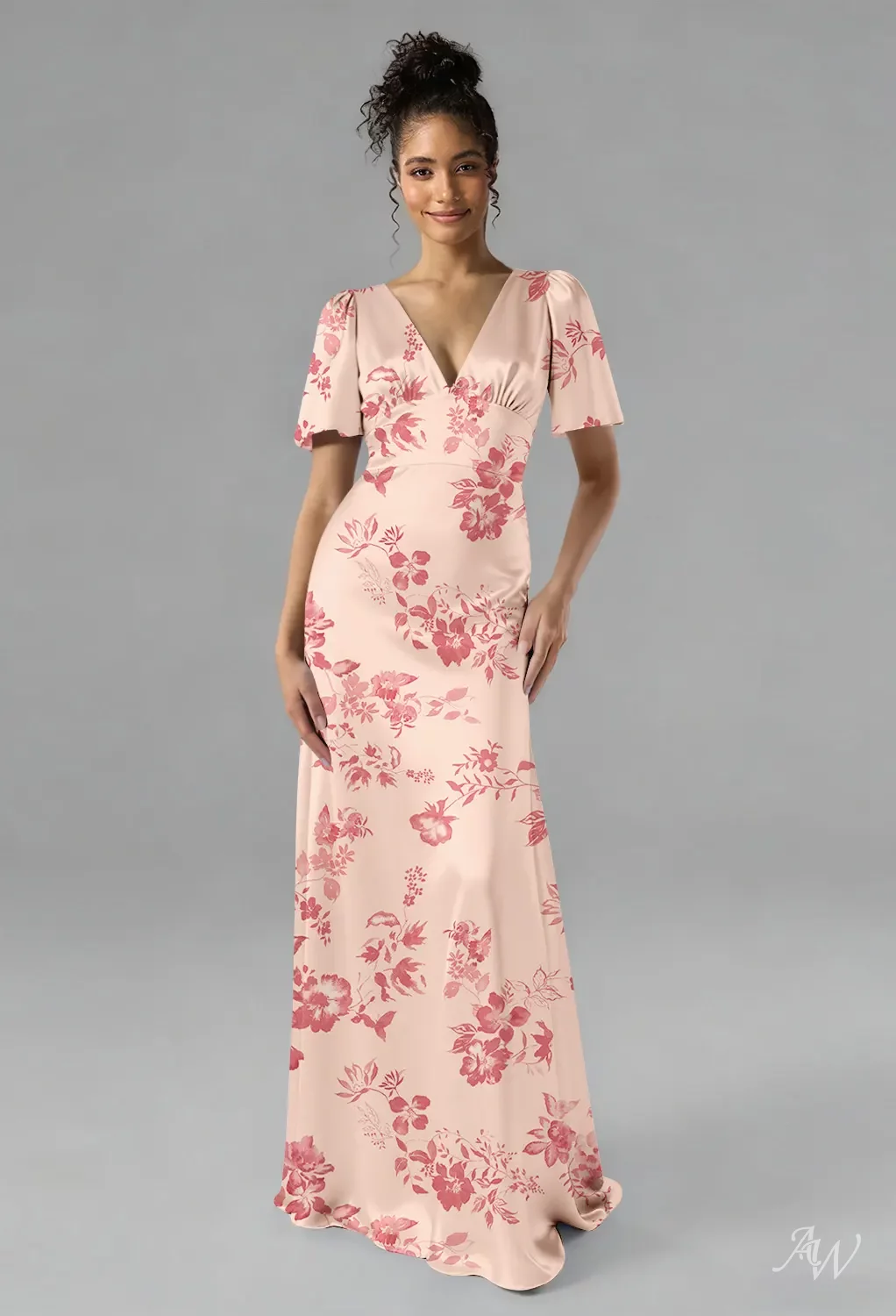 adrianna bridesmaid dresses Adrianna Papell Platinum Evening 40375