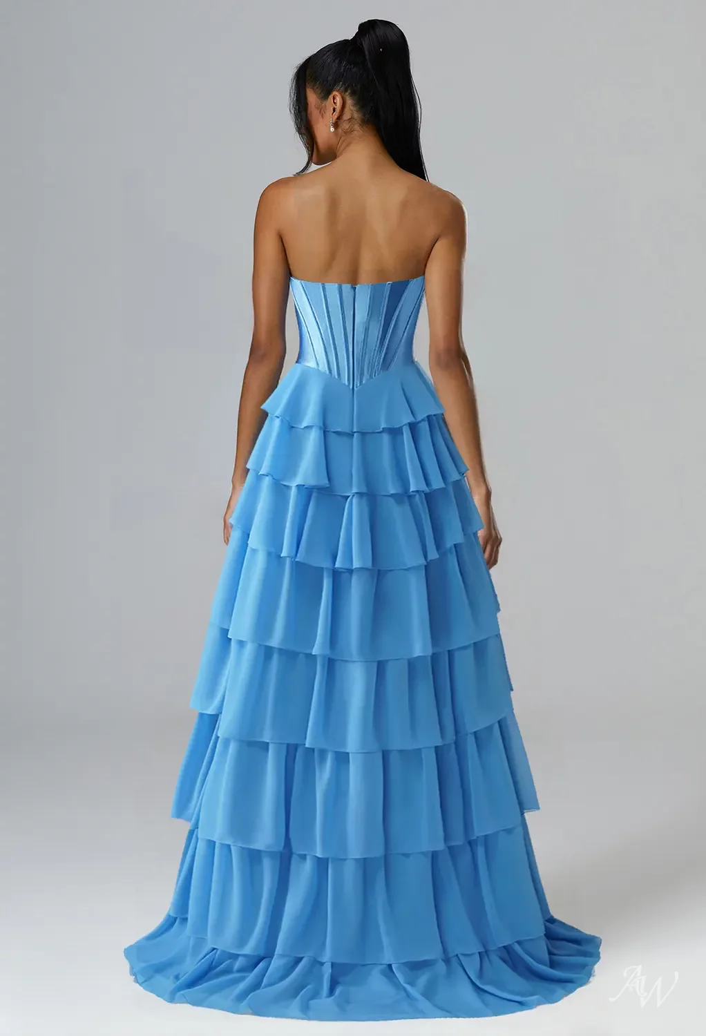 AW Annika Cerulean Dresses | AW.Bridal
