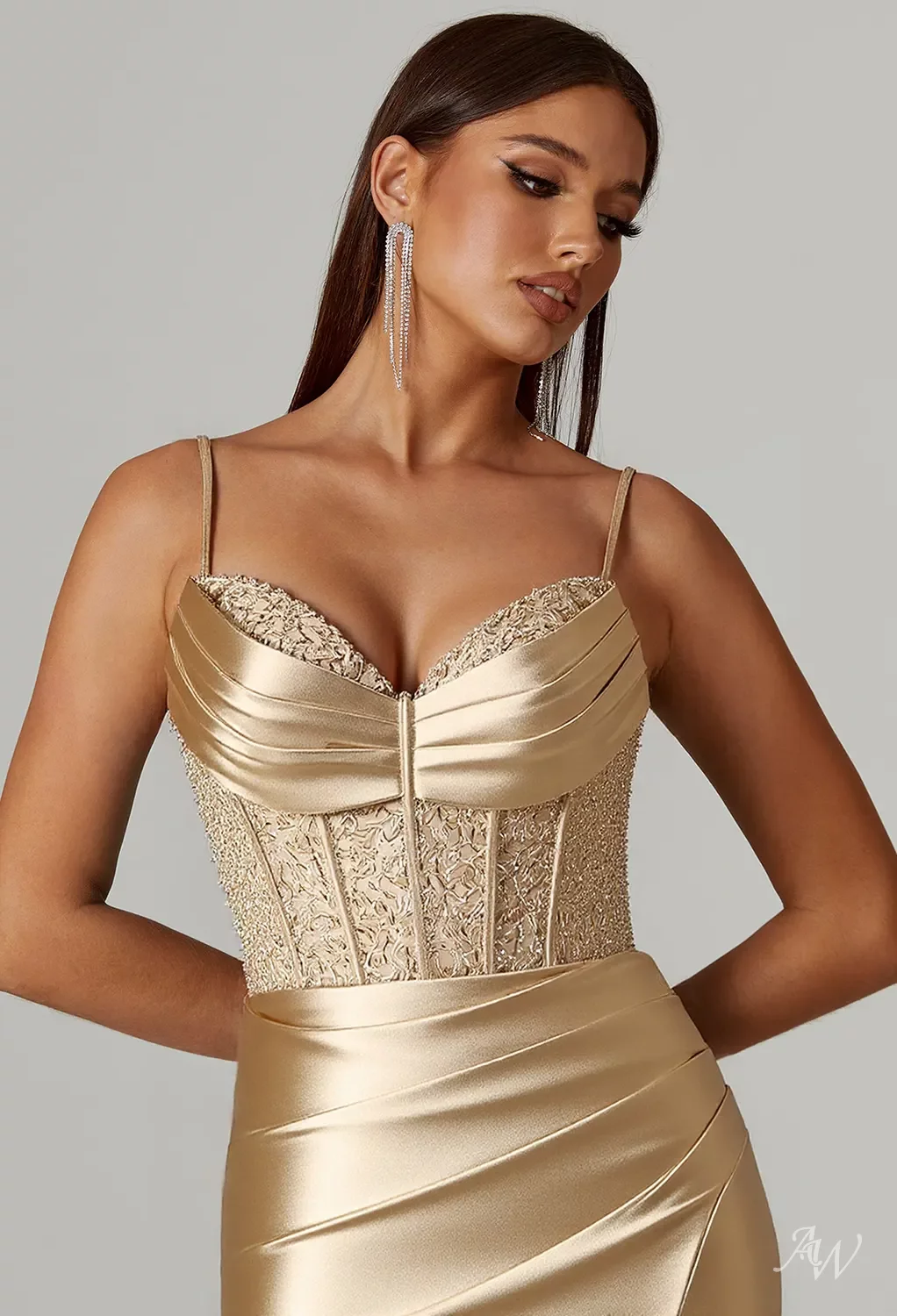AW Martina Light Gold Dresses | AW.Bridal
