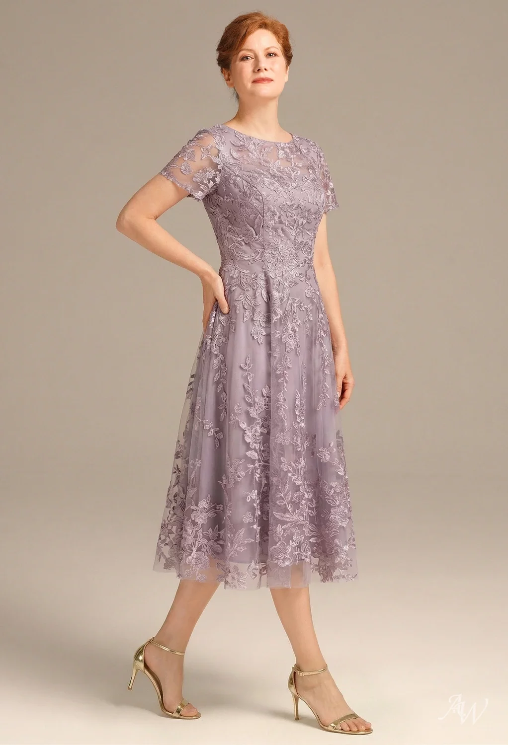 Slate Gray Mother of the Bride/Groom Dresses