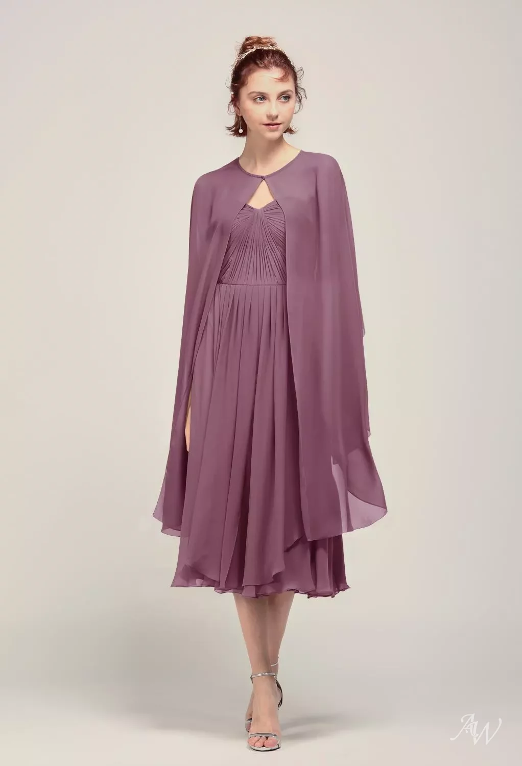 AW Bridal Chiffon Wrap Shawl Cover Accessories image1