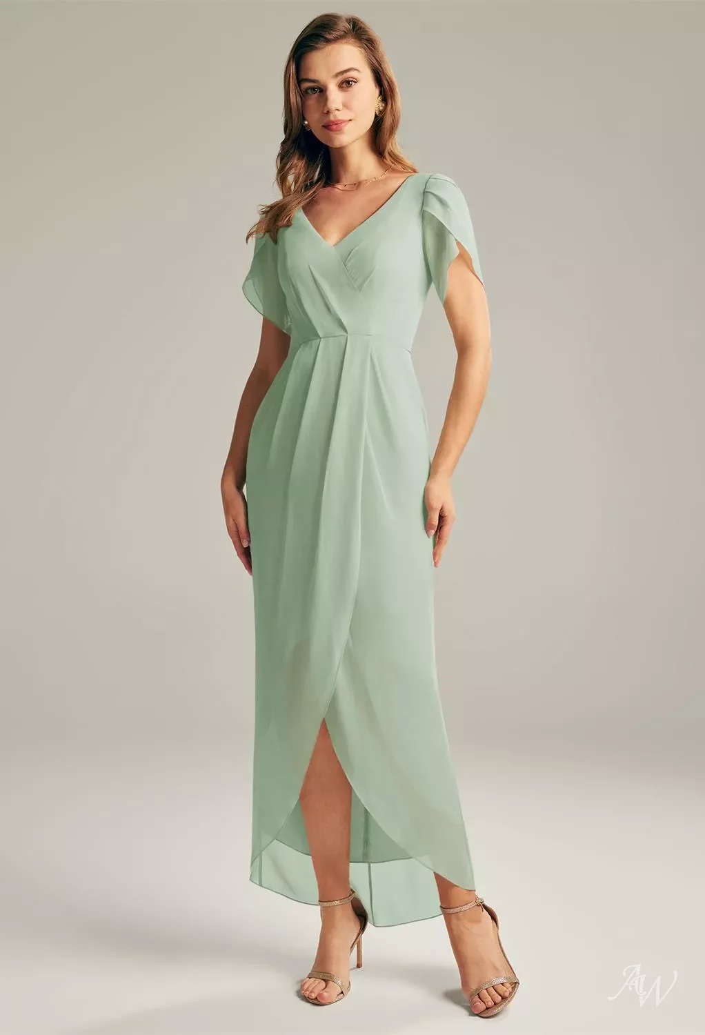green emerald velvet dress Arianne Elmy Green Good Luck Dress - Green main image 1