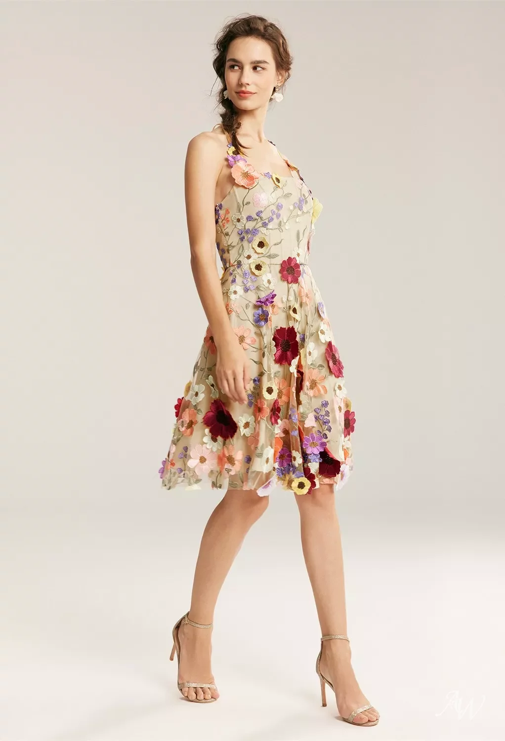 AW Coralia Fuchsia Red Wedding Guest Dresses | AW.Bridal