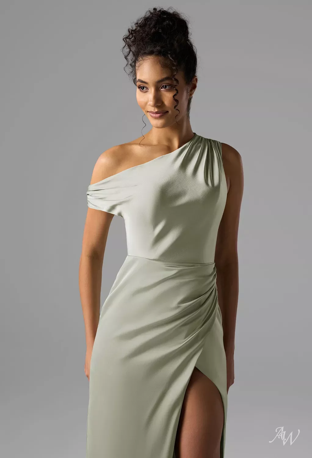 green rihanna dress Rihanna Sexy Dark Green Satin Wrap Slip Celebrity Dress Evening Gown London Fashion Week