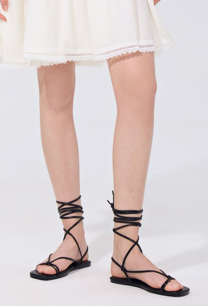 Women's Strappy Flat Sandals