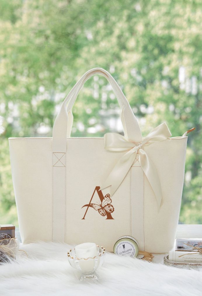 AW Large Canvas Tote Bag