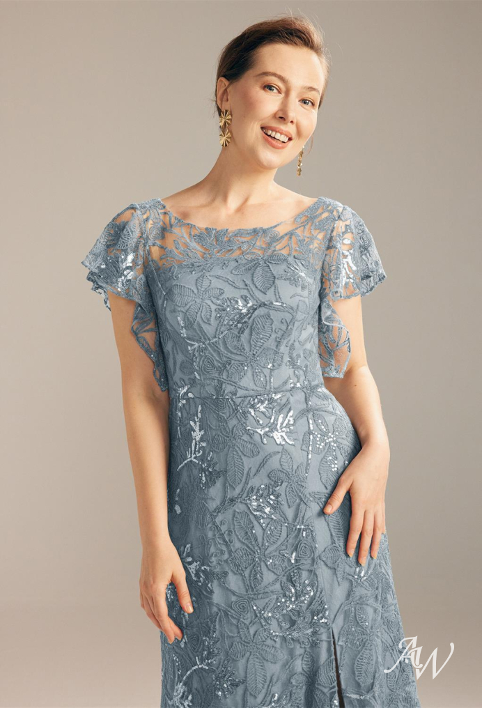 AW Arianna Dress, Mist Mother of the Bride Dresses