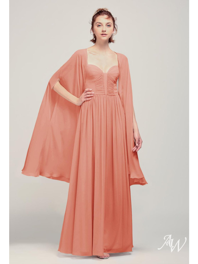 AW Chiffon Cover Up Shawl