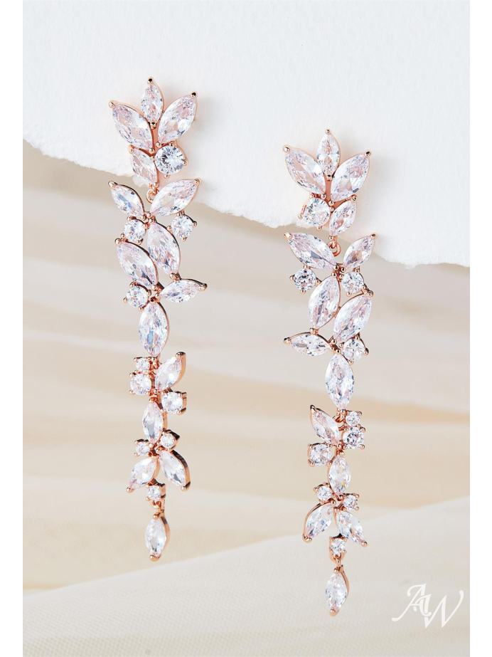 AW Dangle Earrings for Wedding