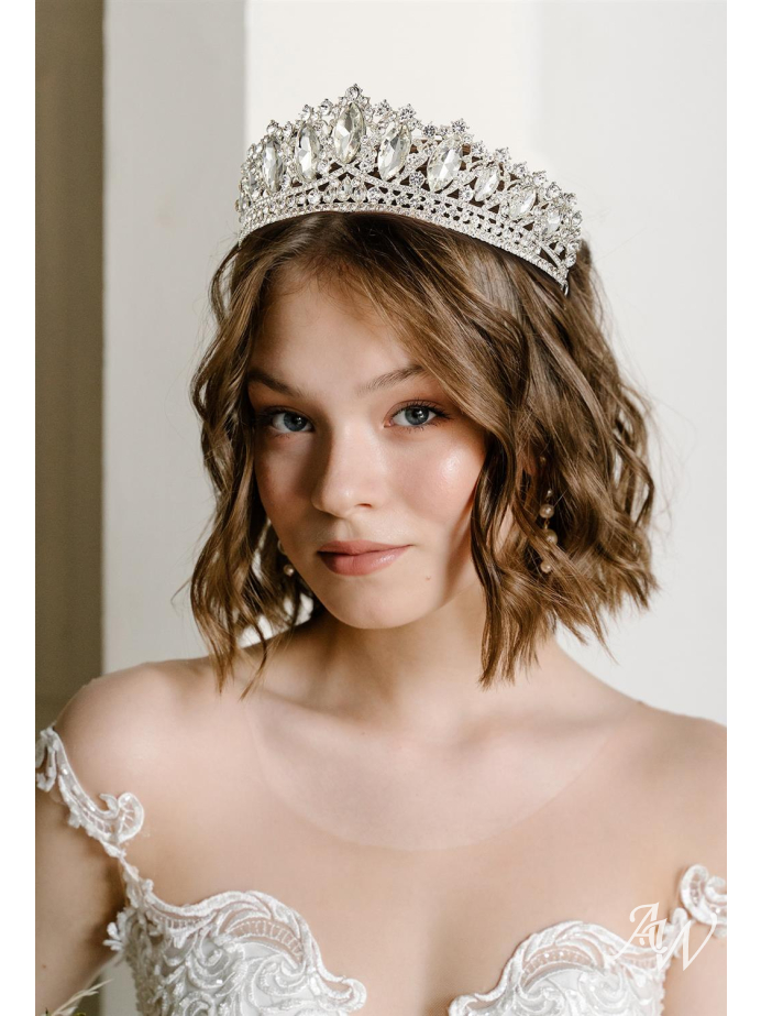 AW Queen Crown Princess Headband Hair Accessories