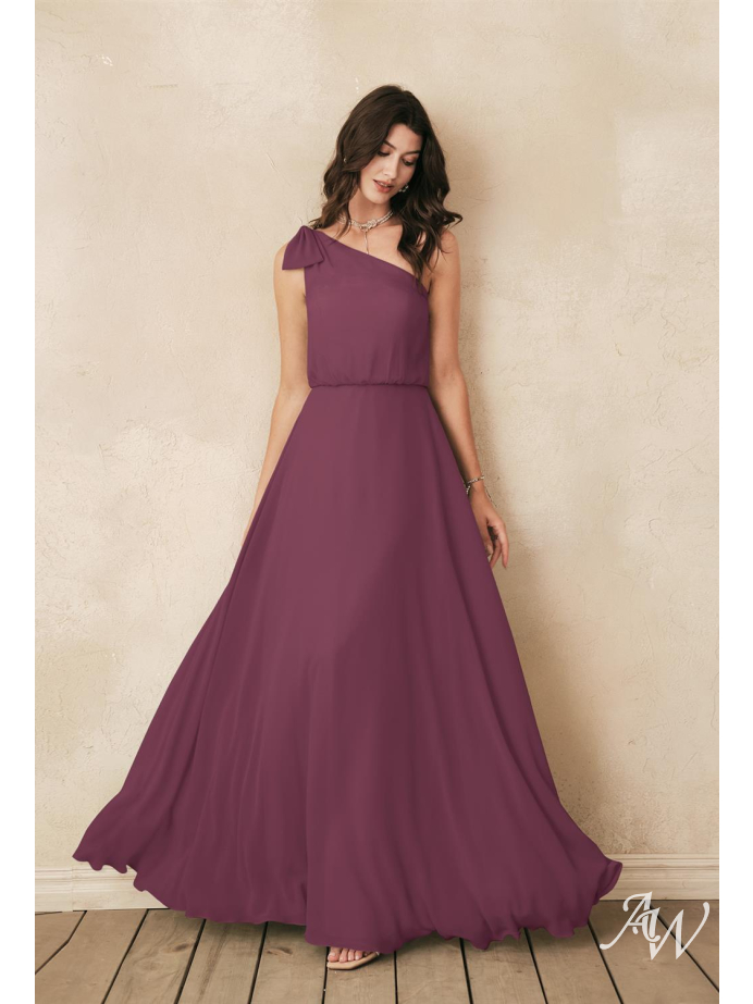 AW Robina Dress, Chianti Long Bridesmaid Dresses, 99.99 | AW Bridal