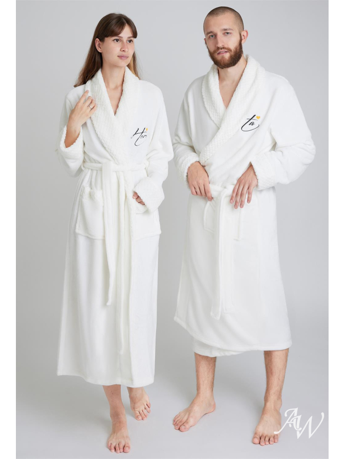 AW His and Hers Couple Robes