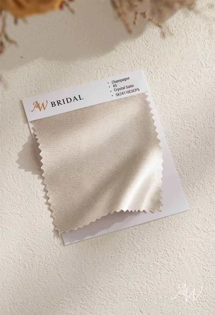 Order 5 Free Fabric Swatches | AW.Bridal
