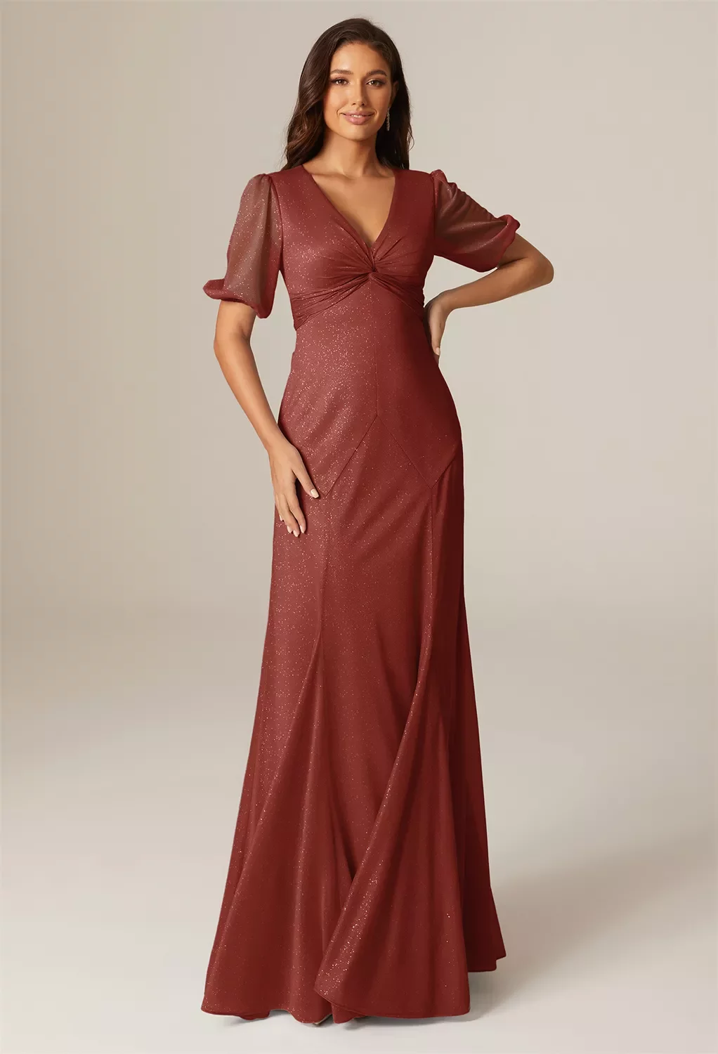 casual long maxi dresses Comfy A-line Dress AMELE & CO Neckline:Plunge with Lace up Tie PULEN Pule New Summer Turn heads wherever you