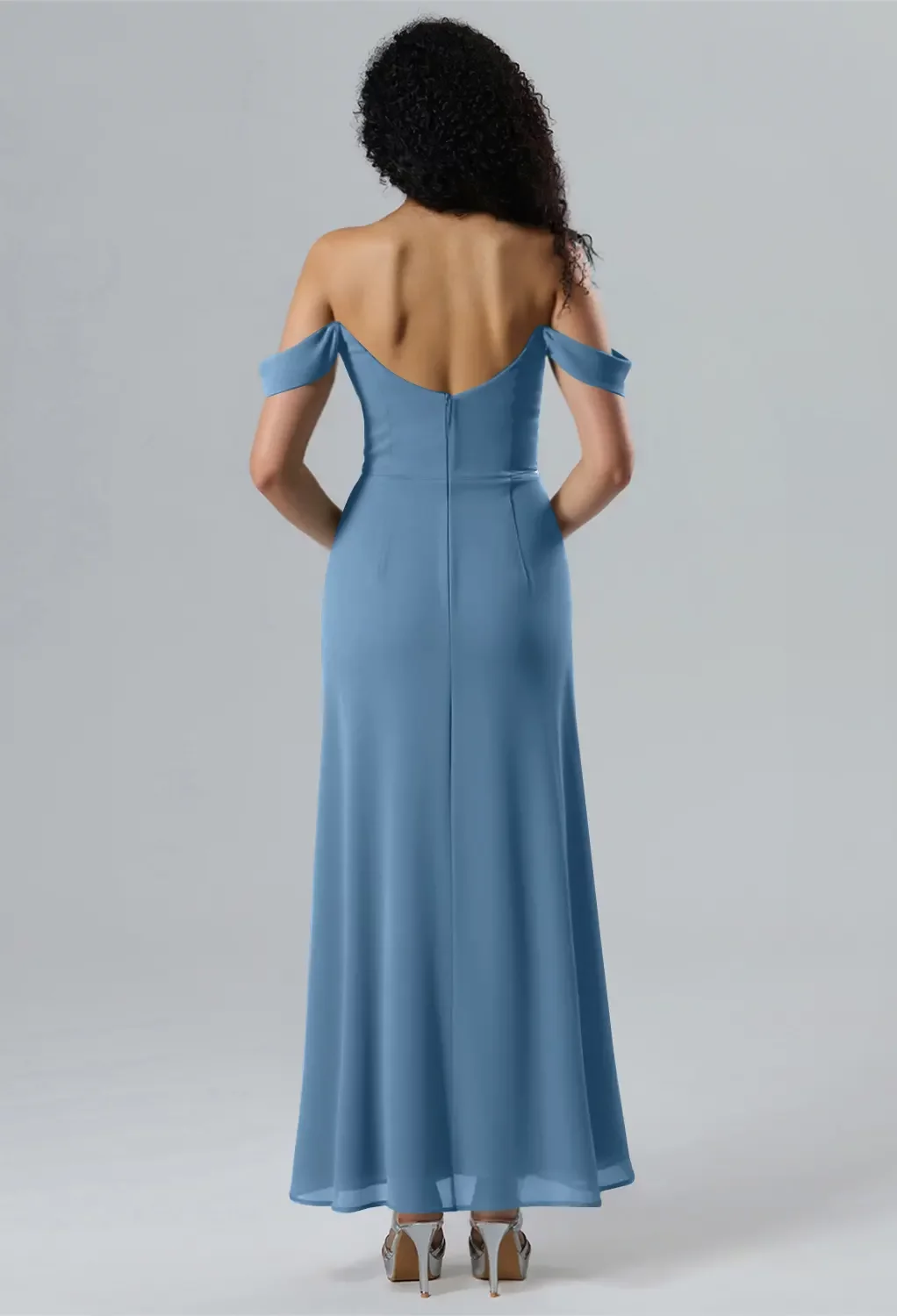 Cowl Neckline Bridesmaid Dresses